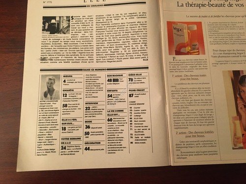 Rivista Magazine Elle 14 Gennaio 1980 n. 1775 Omar Sharif | Immagine Gallery 2