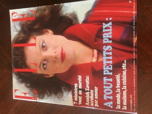 Rivista Magazine Elle 15 Ottobre 1979 n. 1762 Sigourny Weaver