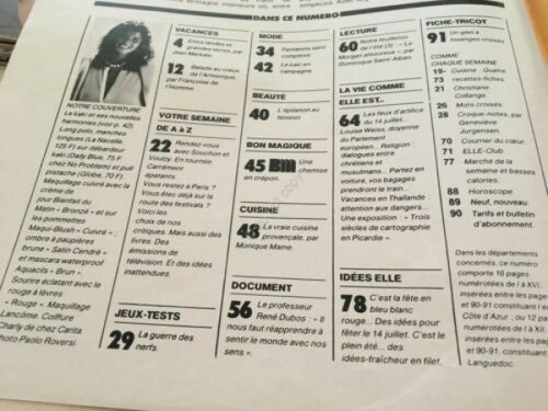 Rivista Magazine Elle 16 Luglio 1979 n. 1749 | Immagine Gallery 2