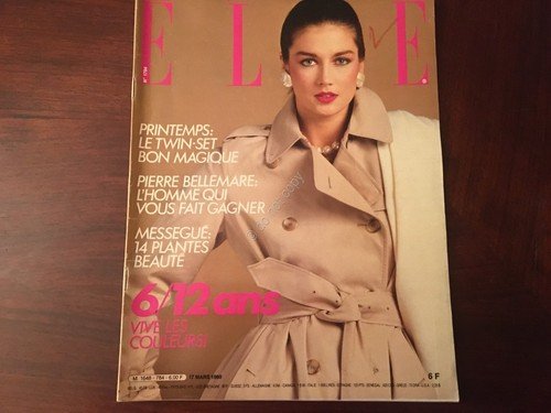 Rivista Magazine Elle 17 Marzo 1980 n. 1784 Guy Mardel | Immagine principale