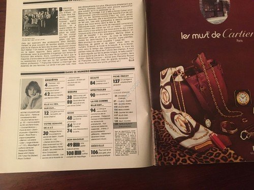 Rivista Magazine Elle 18 Febbraio 1980 n. 1780 Diane Curis | Immagine Gallery 2