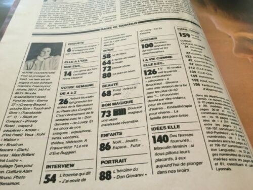 Rivista Magazine Elle 19 Novembre 1979 n. 1767 | Immagine Gallery 2