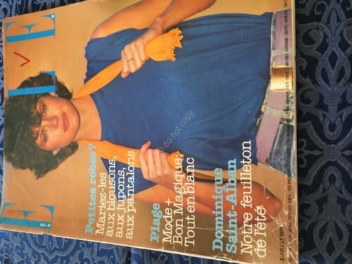 Rivista Magazine Elle 2 Luglio 1979 n. 1747