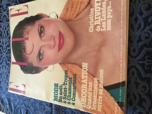 Rivista Magazine Elle 20 Agosto 1979 n. 1754