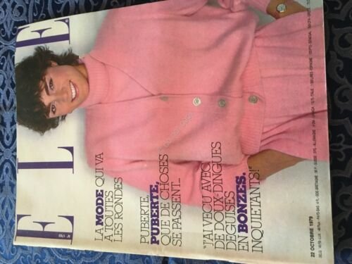 Rivista Magazine Elle 22 Ottobre 1979 n. 1763