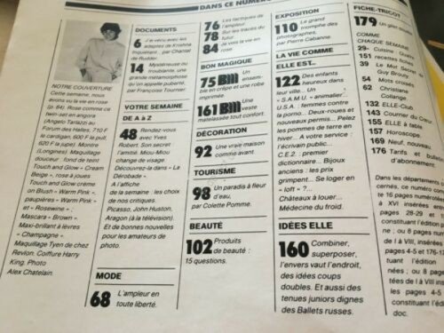 Rivista Magazine Elle 22 Ottobre 1979 n. 1763 | Immagine Gallery 2