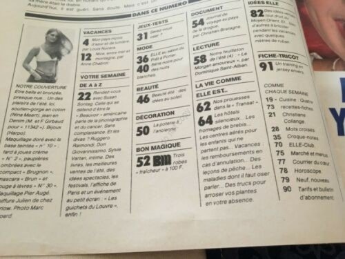 Rivista Magazine Elle 23 Luglio 1979 n. 1750 | Immagine Gallery 2