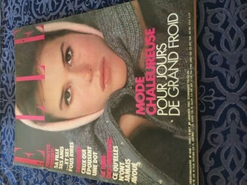 Rivista Magazine Elle 24 Gennaio 1983 n. 1933 Lauren Hutton | Immagine principale