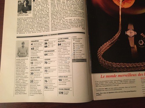 Rivista Magazine Elle 25 Febbraio 1980 n. 1781 Hazel O' … | Immagine Gallery 2