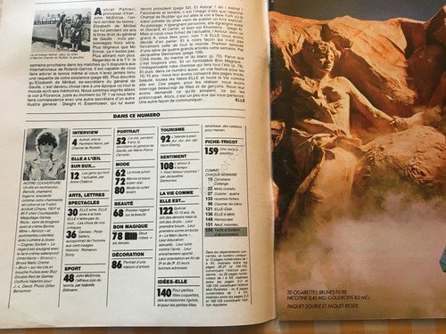 Rivista Magazine Elle 26 Maggio 1980 n. 1794 George Cassab | Immagine Gallery 2