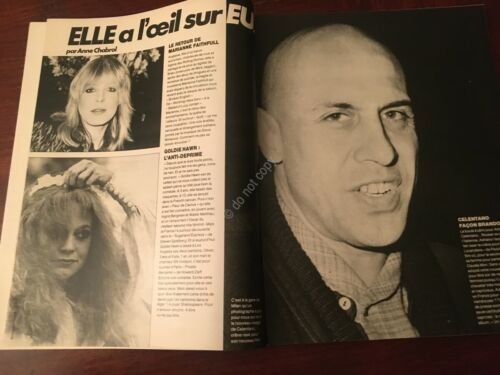 Rivista Magazine Elle 31 Marzo 1980 n. 1786 Celentano