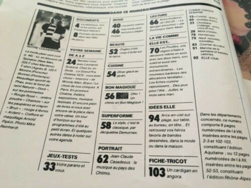 Rivista Magazine Elle 9 Luglio 1979 n. 1748 | Immagine Gallery 2