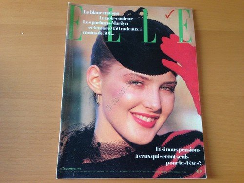 Rivista Magazine Elle France 11 Decembre 1978 n.1718 Max Gallo | Immagine principale