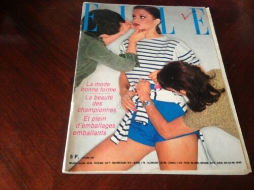 Rivista Magazine Elle France 12 Avril 1976