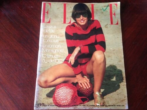 Rivista Magazine Elle France 12 Juillet 1976