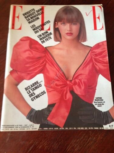 Rivista Magazine Elle France 13 Decembre 1982 N.1927 Brigitte Bardot …