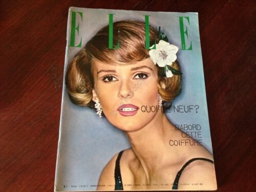 Rivista Magazine Elle France 16 Aout 1963 N.921