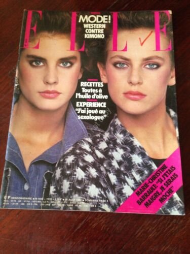 Rivista Magazine Elle France 16 Aout 1982 N.1910 Dawn Laetitia …