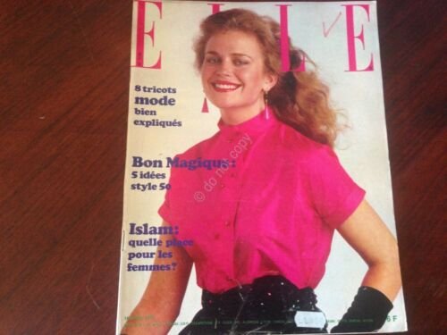 Rivista Magazine Elle France 16 Avril 1979 N.1736 Diana Dufresne