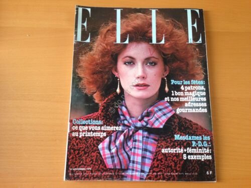 Rivista Magazine Elle France 20 Novembre 1978 n.1715 Karina Susan …