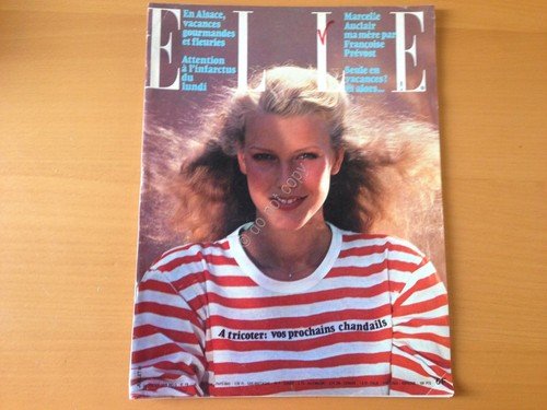 Rivista Magazine Elle France 24 Juillet 1978 n.1698 Anne Bragance | Immagine principale