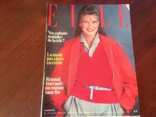 Rivista Magazine Elle France 26 Mars 1979 N.1733 Renaud Barrault …