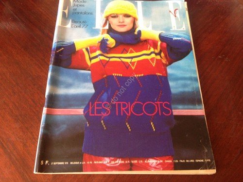 Rivista Magazine Elle France 27 Septembre 1976 | Immagine principale