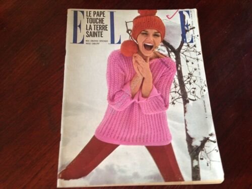 Rivista Magazine Elle France 3 Janvier 1964 N.941 Papa Paolo …