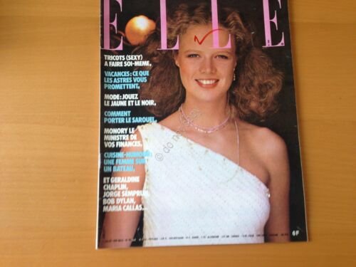 Rivista Magazine Elle France 3 Juillet 1978 n.1695 V. Rizici …