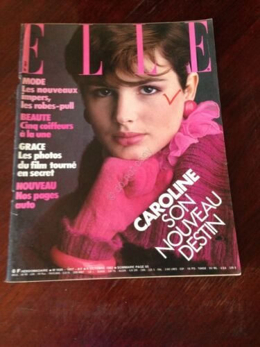 Rivista Magazine Elle France 4 Octobre 1982 N.1917 Alexa Grace …