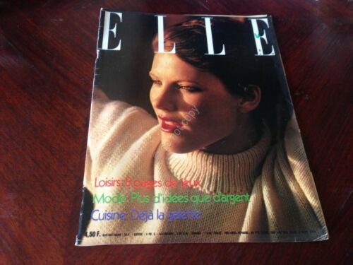 Rivista Magazine Elle France 5 Janvier 1976