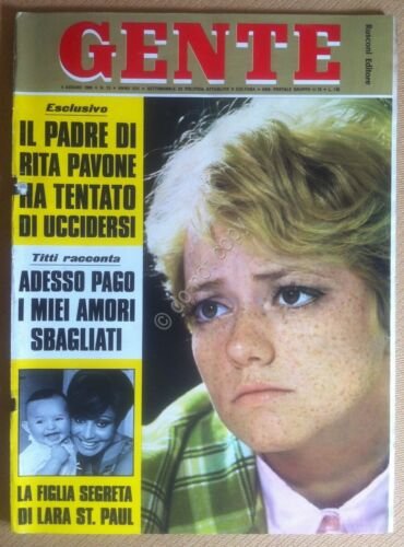 Rivista Magazine Gente - 4 Giugno 1969 - Ira Fstemberg …