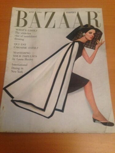 Rivista Magazine Harper's Bazaar June 1964 Cover HIro Cristina Austin …