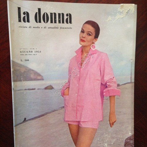Rivista Magazine La Donna Giugno 1954 Rizzoli Editore Moda e … | Immagine principale