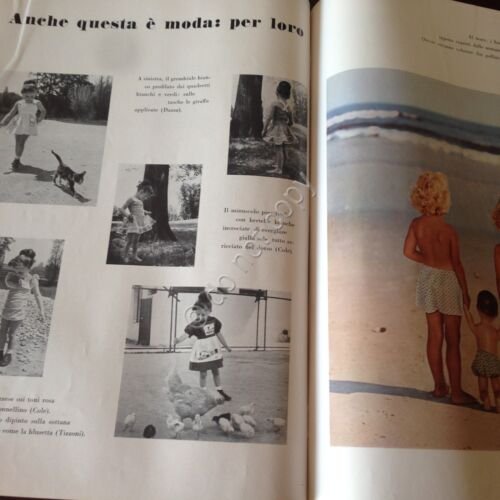 Rivista Magazine La Donna Giugno 1954 Rizzoli Editore Moda e …