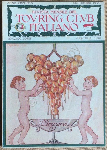 Rivista Mensile Touring Club Italiano - Anno XXVI - Settembre … | Immagine principale