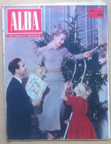 Rivista moda abiti - Alba - 31 Dicembre 1953 - …