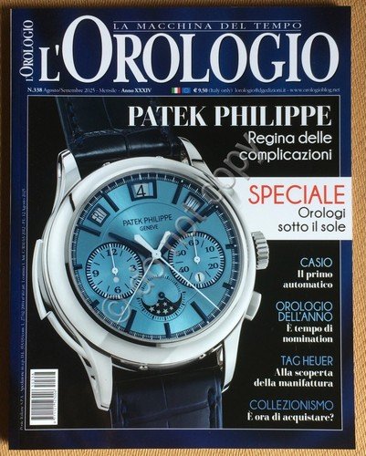 Rivista Orologi - Watch Magazine - L'Orologio - Agosto/Settembre 2025 | Immagine principale