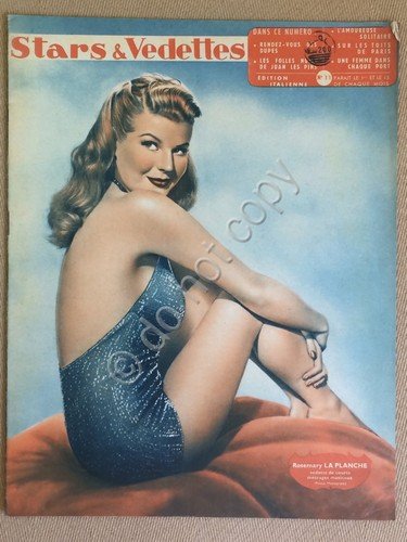 Rivista Stars & Vedettes - Rosemary La Planche - June … | Immagine principale