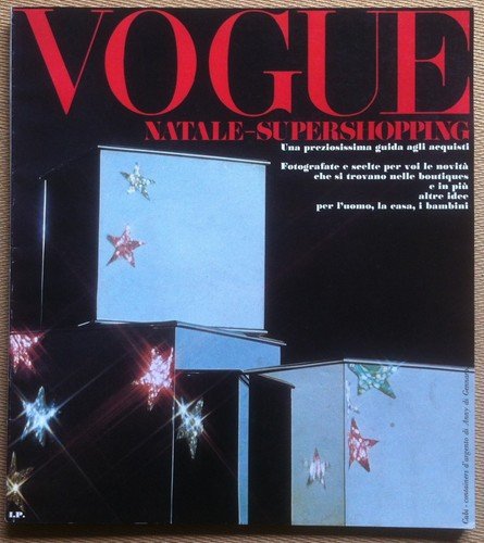 Rivista vintage Vogue Italia 1976? - Supplemento Natale Supershopping
