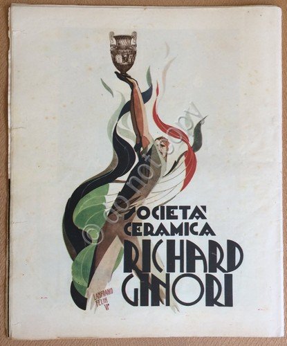 Rivista Vita Femminile - Agosto 1932 - Pubblicità Richard Ginori … | Immagine Gallery 3