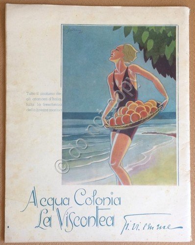 Rivista Vita Femminile - Luglio 1935 - Pubblicità Acqua Colonia … | Immagine Gallery 3