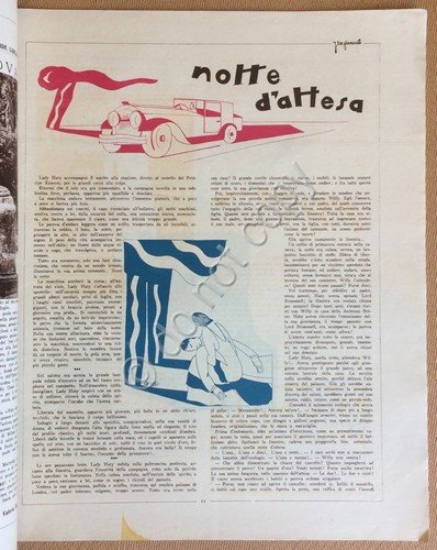 Rivista Vita Femminile - Marzo 1931 - Pubblicità Radio Marelli | Immagine Gallery 2