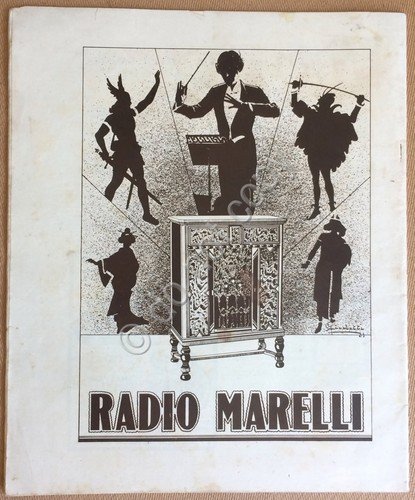 Rivista Vita Femminile - Marzo 1931 - Pubblicità Radio Marelli | Immagine Gallery 3