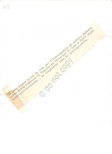 Roberta di Camerino Fotografia Moda Borsa anni '60 originale 040B | Immagine Gallery 2