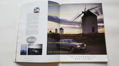 Rolls-Royce Silver Spur Silver Spirit Corniche 1987 depliant originale italiano