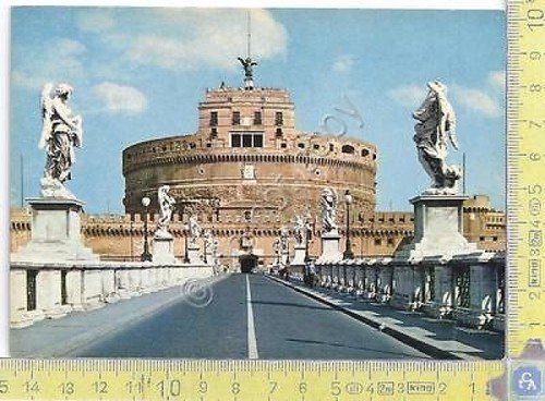 Roma - Ponte e Castel Sant'Angelo- '70s