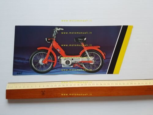 Romeo 50 Bibò depliant originale italiano anni 70