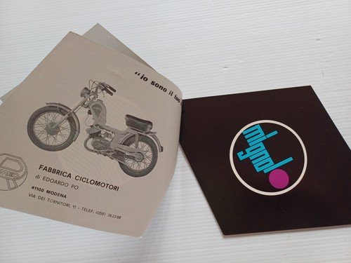 Romeo 50 catalogo modelli ciclomotori 1973-74 depliant originale italiano