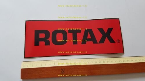 ROTAX adesivo pubblicitario vetrofania originale